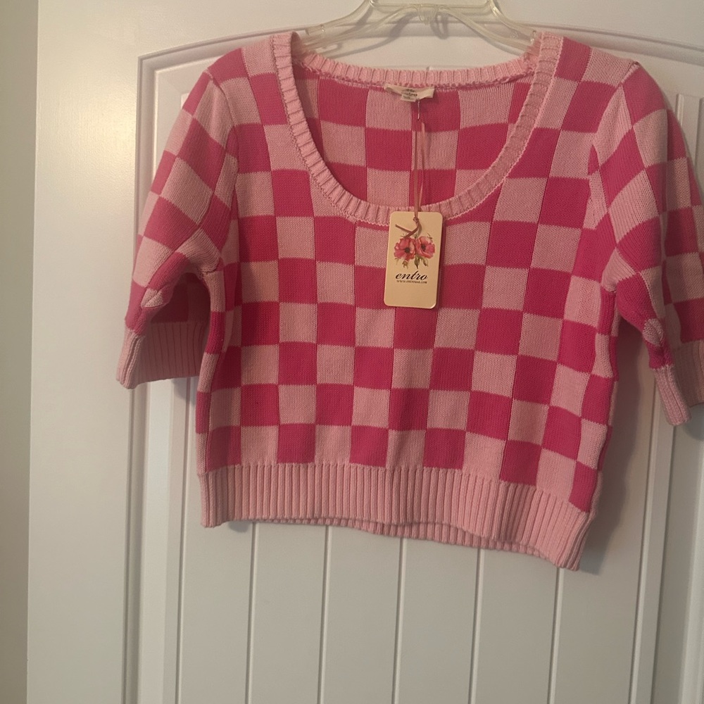 Entro cropped sweater